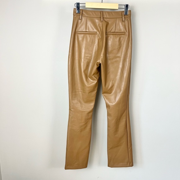 Abercrombie & Fitch The Skinny Ultra High Rise Faux Leather Pants - Picture 5 of 14